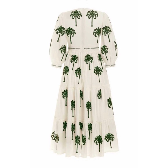 Agua by Agua Bendita Palm Tree Dress - Picture 3 of 11